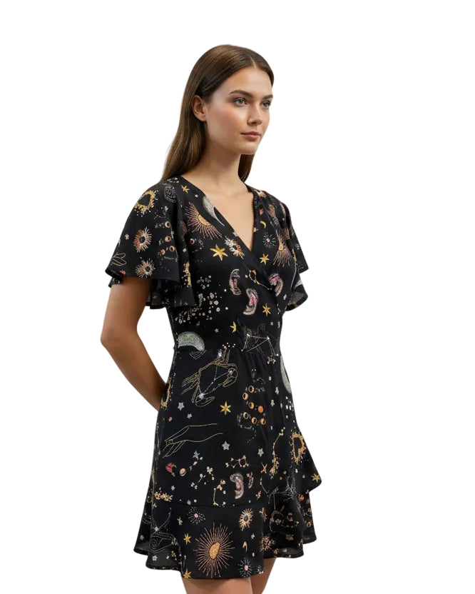 Vestido Quenita cósmica