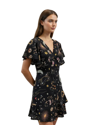 Vestido Quenita cósmica