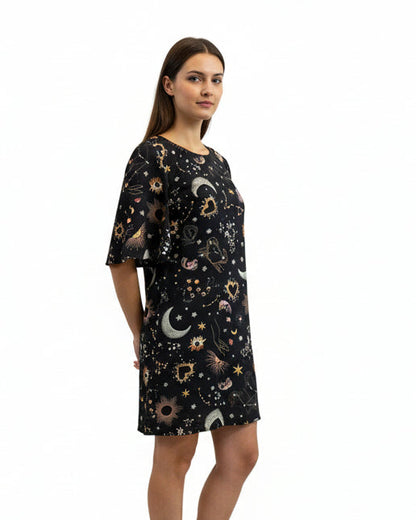 Vestido Ramona cósmico