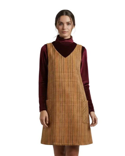 Jumper Ema 100% lana cuadrille